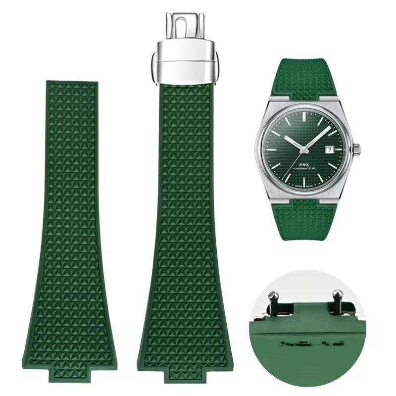 Textured strap For Tissot PRX