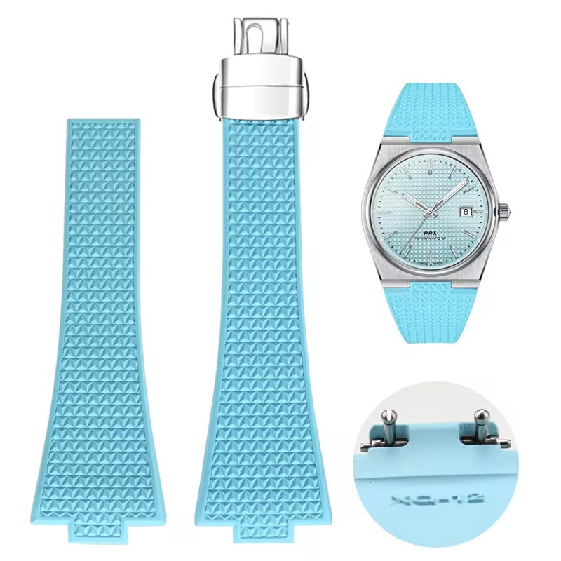 Textured strap For Tissot PRX